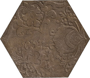 Tagina Apogeo 14 Esagona Fiore Old Cotto 31,4×31,4 см Напольная плитка