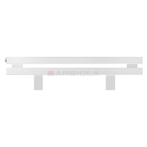 Arbiola Gorizont Ritmo HZ 1000-40-02 секции белый горизонтальный  радиатор c боковым подключением (на ножках)