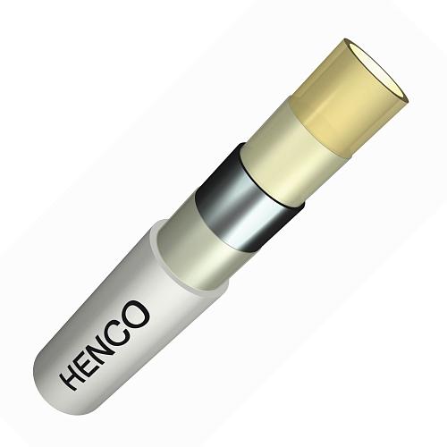 Henco Standard PEXc-AL-PEXc 20х2 мм (1 м) в синей изоляции (6мм) труба металлопластиковая