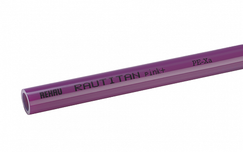 Rehau Rautitan pink+ (40 м) 16х2,2 мм труба из сшитого полиэтилена