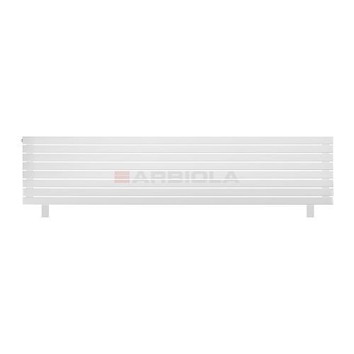 Arbiola Gorizont Liner HZ 2500-36-08 секции белый горизонтальный радиатор c боковым подключением с ножками