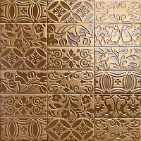 Mainzu Velvet Deco Gold 10x20 Настенная плитка