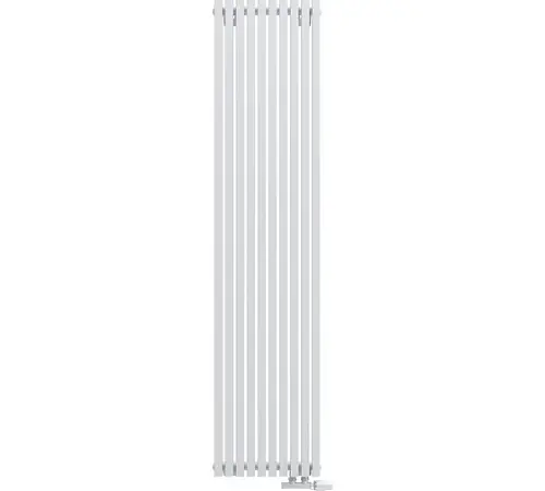 КЗТО QUADRUM 30 V 2- 1750-8 U RAL1T104S9016 Радиатор (белый муар) с нижним подключением