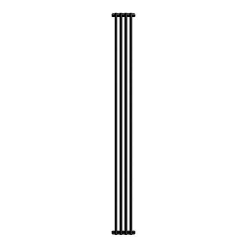 Royal Thermo Shift R22 C2180 - 04 секции RAL9005m Дизайн-радиатор  (черный) с боковым подключением
