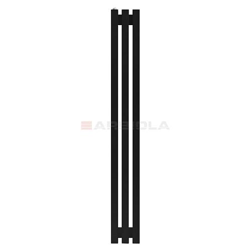  Arbiola Ritmo H 1000-40-03 секции черный вертикальный радиатор c боковым подключением