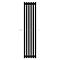  Arbiola Ritmo H 1500-40-07 секции черный вертикальный радиатор c боковым подключением