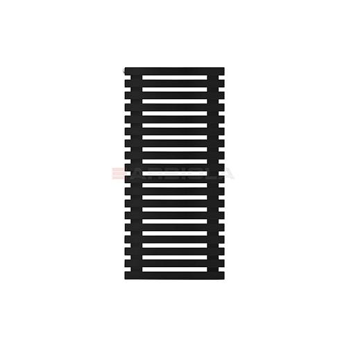 Arbiola Gorizont Ritmo H 500-40-18 секций чёрный горизонтальный  радиатор c боковым подключением