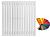 Arbiola Iris 42 H 750-42-14 секции цветной вертикальный радиатор c боковым подключением