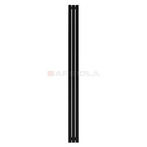 Arbiola Mono H 2500-60-03 секции черный вертикальный радиатор c боковым подключением