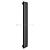 Arbiola Liner H 1250-36-09 секции черный вертикальный радиатор c боковым подключением