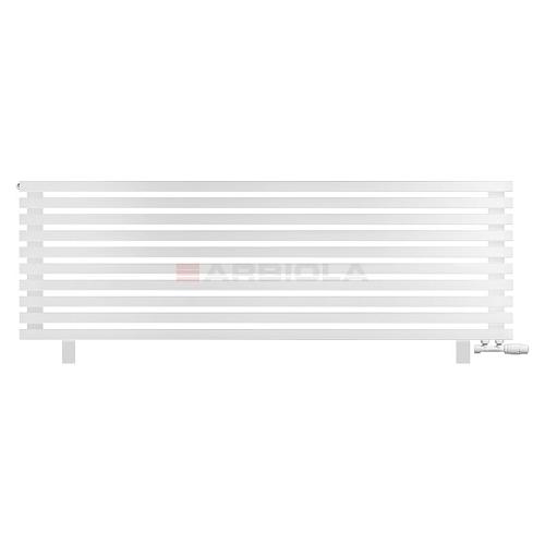 Arbiola Gorizont Ritmo VZ 1750-40-10 секций белый горизонтальный  радиатор c нижним подключением (на ножках)