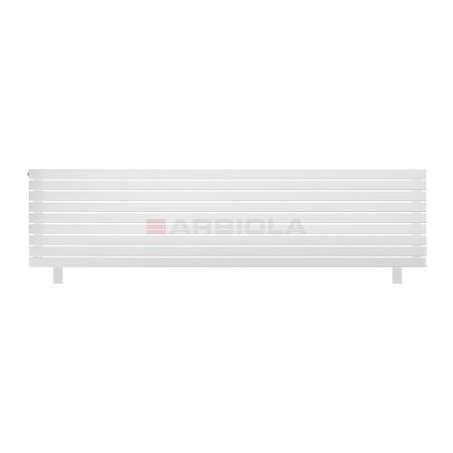 Arbiola Gorizont Liner HZ 2500-36-09 секции белый горизонтальный радиатор c боковым подключением с ножками