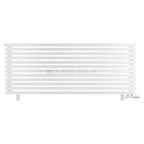 Arbiola Gorizont Ritmo VZ 1800-40-12 секций белый горизонтальный  радиатор c нижним подключением (на ножках)
