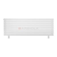 Arbiola Gorizont Liner HZ 1800-36-09 секции белый горизонтальный радиатор c боковым подключением с ножками