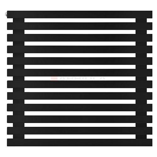 Arbiola Gorizont Ritmo H 750-40-12 секций чёрный горизонтальный радиатор c боковым подключением