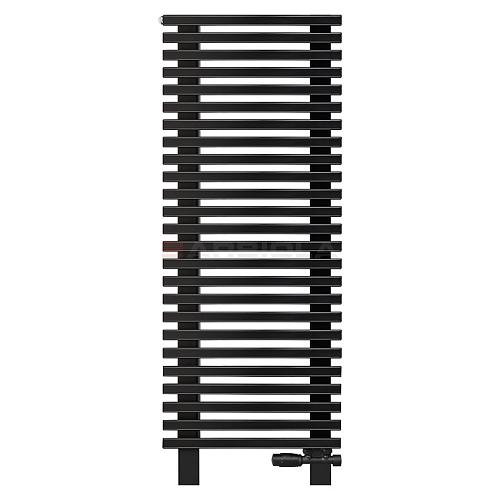 Arbiola Gorizont Compact VZ 500-63-25 секции черный горизонтальный радиатор c нижним подключением с ножками