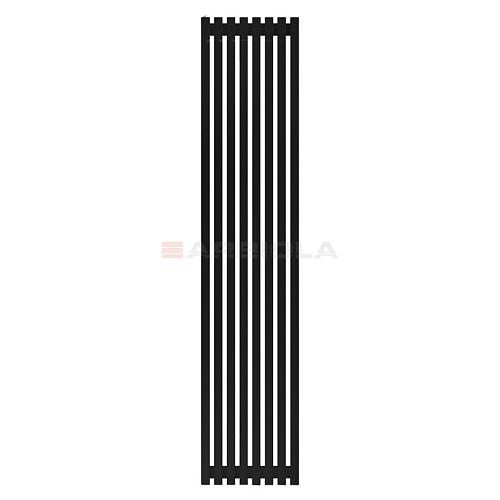  Arbiola Ritmo H 2200-40-08 секции черный вертикальный радиатор c боковым подключением