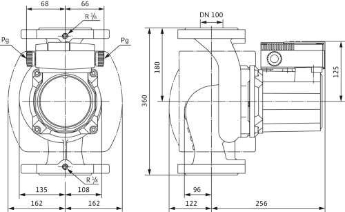 Wilo TOP-S 100/10 DM PN6 Циркуляционный насос фланцевый