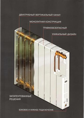 Rifar Supremo 500 - 06 секции титан биметаллический секционный радиатор