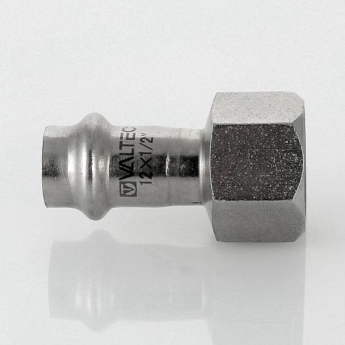 VALTEC 28 мм х 3/4" Пресс-фитинг из нержавеющей стали с внутренней резьбой