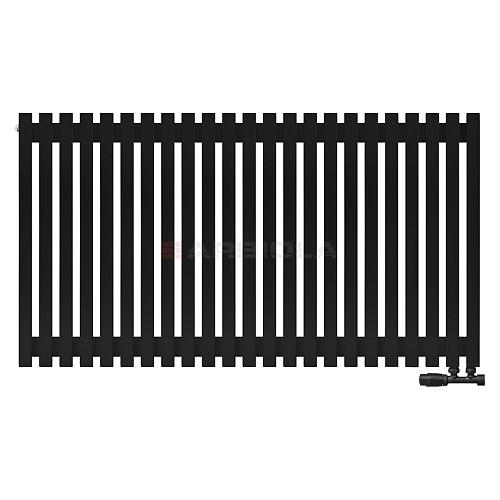 Arbiola Ritmo V 750-40-23 секции черный вертикальный радиатор c нижним подключением