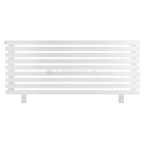 Arbiola Gorizont Ritmo HZ 1250-40-09 секций белый горизонтальный радиатор c боковым подключением (на ножках)