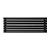 Arbiola Gorizont Iris H 1500-42-09 секции черный горизонтальный радиатор c боковым подключением