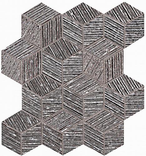 Fap Ceramiche Lumina Glam Silver Cube Mosaico 22,5×26 см Мозаика