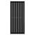 Arbiola Liner H 2200-36-14 секции черный вертикальный радиатор c боковым подключением