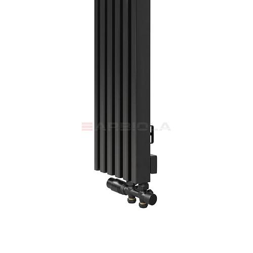Arbiola Compact V 750-63-25 секции черный вертикальный радиатор c нижним подключением