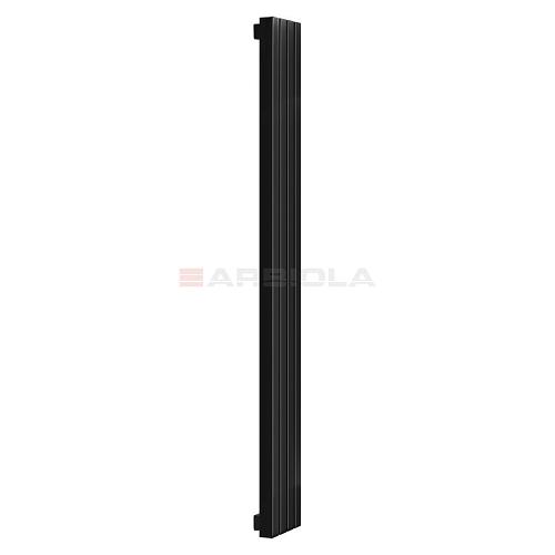 Arbiola Mono H 1750-60-09 секции черный вертикальный радиатор c боковым подключением