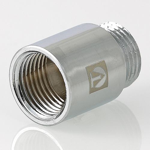 Valtec 3/4" x 80 мм Удлинитель хромированный внутренняя/наружная резьба