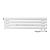 Arbiola Gorizont Iris V 700-42-04 секции белый горизонтальный радиатор c нижним подключением