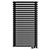 Arbiola Ritmo Gorizont V 750-40-23 секции чёрный горизонтальный радиатор c нижним подключением