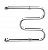 Terminus М-образной формы 26,9  500х400 Водяной полотенцесушитель 