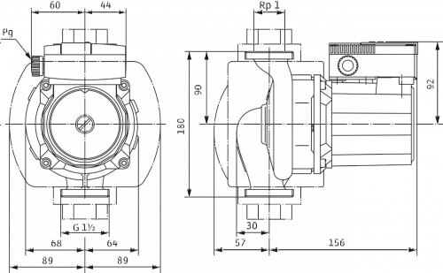 Wilo TOP-S 25/13 DM PN6/10 Циркуляционный насос