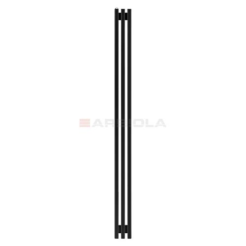 Arbiola Compact H 1800-63-03 секции черный вертикальный радиатор c боковым подключением