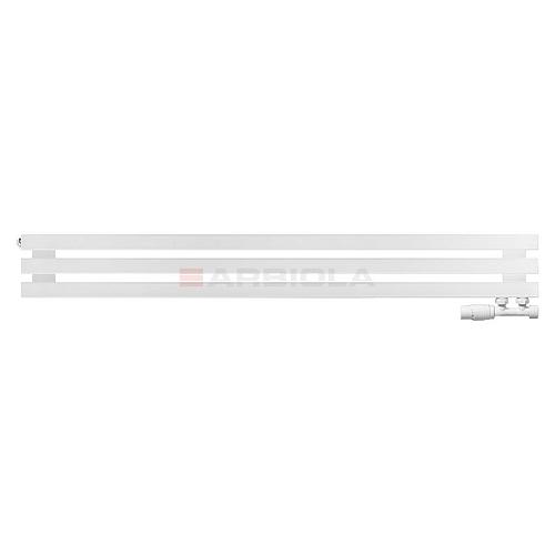 Arbiola Ritmo Gorizont V 1250-40-03 секции белый горизонтальный радиатор c нижним подключением