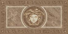 Versace Marble Rosone Marrone 58,5x117,2 см  Панно