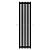  Arbiola Ritmo H 1800-40-08 секции черный вертикальный радиатор c боковым подключением