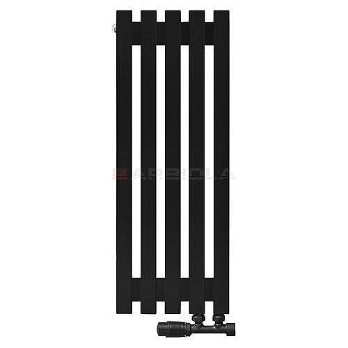 Arbiola Ritmo V 750-40-05 секции черный вертикальный радиатор c нижним подключением
