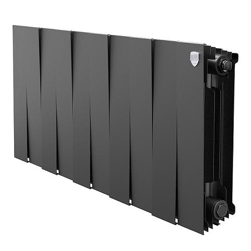 Royal Thermo  Piano Forte Noir Sable 300/10 секции БиМеталлический радиатор