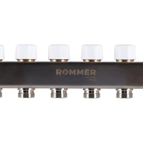 ROMMER Коллектор из нержавеющей стали в сборе с расходомерами 06 вых.