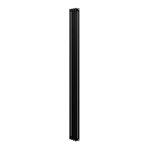 Royal Thermo Shift R22 C2180 - 04 секции RAL9005m Дизайн-радиатор  (черный) с боковым подключением