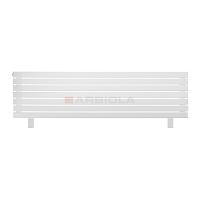 Arbiola Gorizont Liner HZ 1800-36-07 секции белый горизонтальный радиатор c боковым подключением с ножками