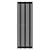  Arbiola Ritmo H 2000-40-12 секции черный вертикальный радиатор c боковым подключением