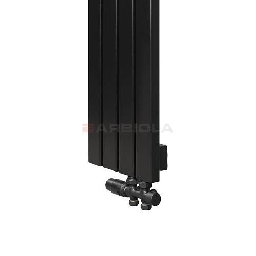 Arbiola Liner V 500-36-08 секции черный вертикальный радиатор c нижним подключением