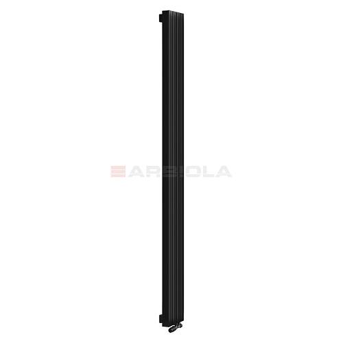 Arbiola Mono V 2000-60-02 секции черный вертикальный радиатор c нижним подключением