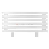 Arbiola Gorizont Ritmo HZ 750-40-06 секций белый горизонтальный  радиатор c боковым подключением (на ножках)
