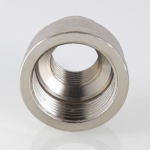 Valtec 1 1/4" x 3/4" Латунная никелированная муфта